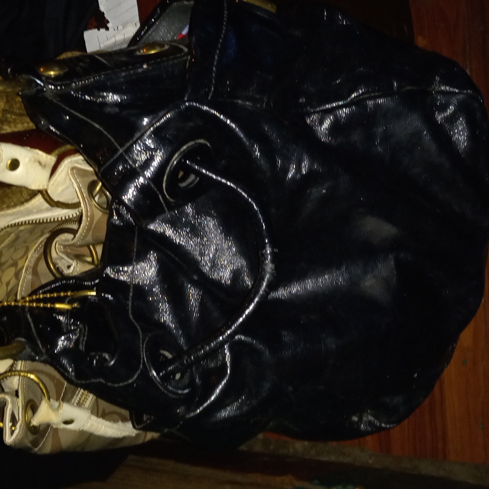 Coach leather purse